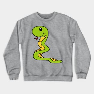 Jake The Friendly Garden Snake Crewneck Sweatshirt